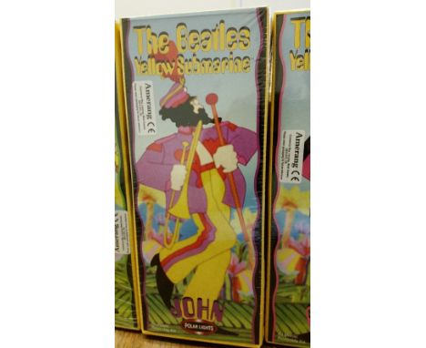 POP MUSIC, set of four Beatles Yellow Submarine model kits, by Polar Lights, Nos. 5071-5073, original seal, MT, 4 