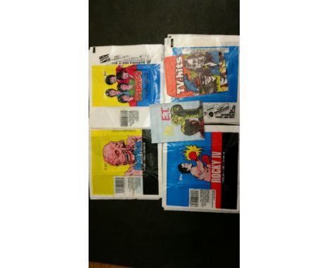 Cigarette & Trade Cards - BUBBLE GUM, wax wrappers, inc. Star Trek, Batman, Michael Jackson, Here's Bo, 21 Jumpstreet, Dune, 