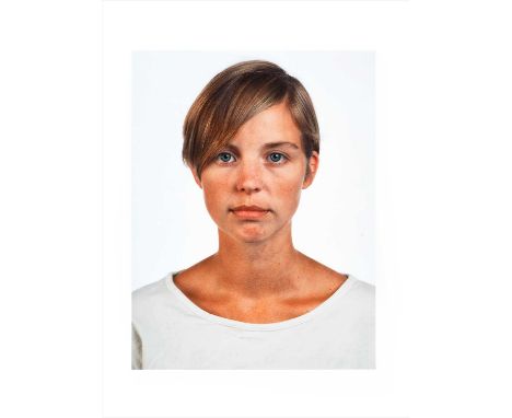 Thomas Ruff (German b.1958 ), 'Portrait 1989 (I. Graw) (1989-2012 )', 2012, C Print in colours, signed, dated and numbered fr