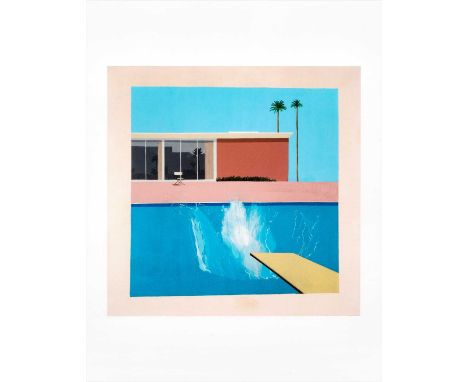 David Hockney (British b.1937), 'A Bigger Splash 1967, folio giclee print on Somerset Enhanced cotton rag paper, published by