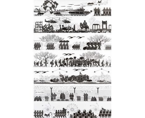 Ai Weiwei (Chinese b.1957), ‘The Odyssey’, 2017, offset lithograph on paper, published by Public Art Fund, from an edition of