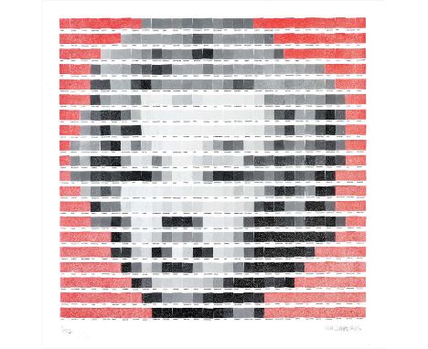 Nick Smith (British), 'Marilyn (Neon Pink Diamond Dust)', 2015, giclee print with diamond dust on Somerset Satin paper, signe