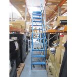 Set of 12 Step Klime Ezee Warehouse Moveable Steps with Locking Wheels