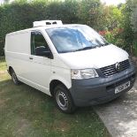 CK58 FMP: Volkswagen Transporter T28 84 TDI SWB with GAH Refrigeration Installed.