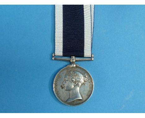 Royal Naval Long Service and Good Conduct Medal (Victoria), awarded to P. R. Butler, Shipw't: H.M.S. Aurora., with ribbon and