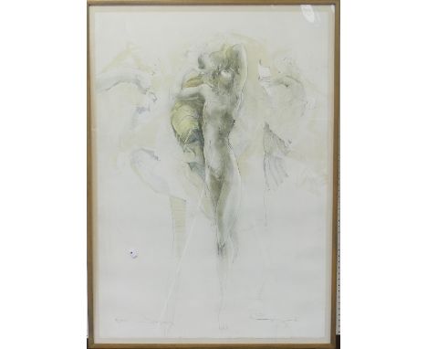 Gorg Jurgen, (born 1951), 'Spectrum', colour lithograph, signed, dated '88, titled and numbered 93/200, 40¼in x 28½in (102 x 