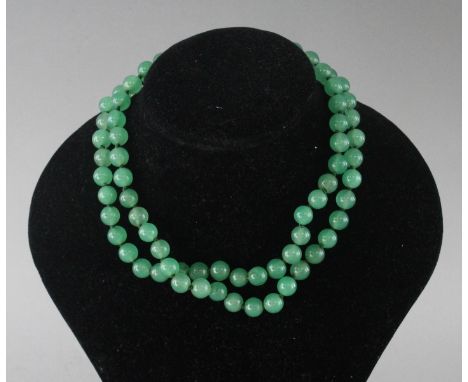 A JADE NECKLACE.