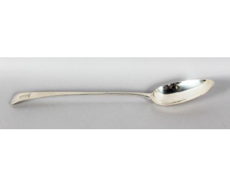 A GEORGE III SILVER BASTING SPOON. London 1800.