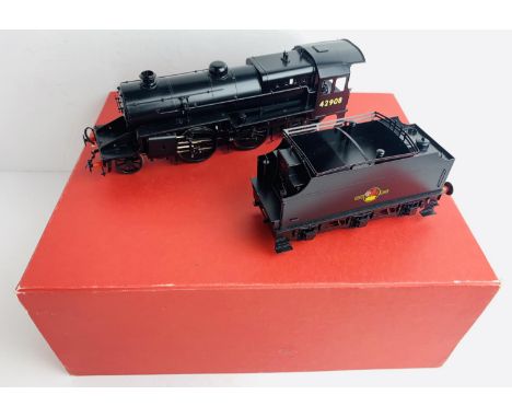 Bachmann Brass Works 7mm O Gauge 2-6-0 'Crab' BR Black 42908 - in Original Box. P&amp;P Group 2 (£18+VAT for the first lot an