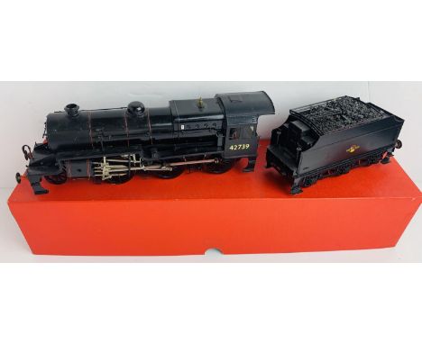 Bachmann Brassworks 7mm O Gauge 2-6-0 'Crab' Loco BR Black 42739 - Boxed. P&amp;P Group 3 (£25+VAT for the first lot and £5+V
