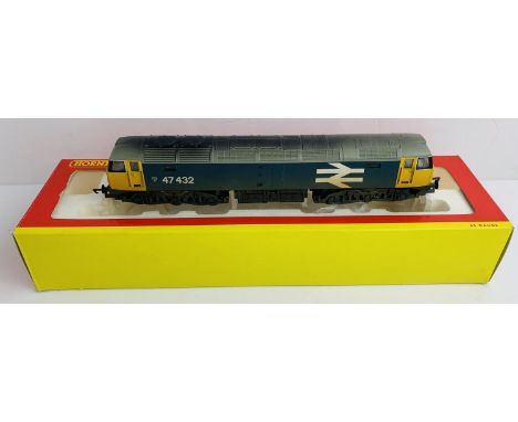 Hornby OO R2254A BR Large Logo 47432 Weathered Edition Loco - Boxed. P&amp;P Group 2 (£18+VAT for the first lot and £3+VAT fo