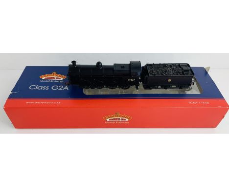 Bachmann OO Gauge 31-478 Class G2A 49287 BR Black Early Emblem with LMS Style Tender Loco - Boxed. P&amp;P Group 2 (£18+VAT f