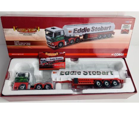 Corgi 1:50 Scale CC15207 'Eddie Stobart' Fuel Tanker Carlisle - Boxed. P&amp;P Group 2 (£18+VAT for the first lot and £3+VAT 