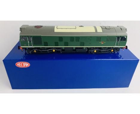 Heljan O Gauge 2550 Plain BR Green 'Tower Models Exclusive' Class 25 - Appears Un Run - With Detail Packs, Papers &amp; Box. 