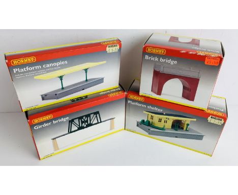 4x Hornby OO Gauge Accessories - R189, R510, R514, R657. P&amp;P Group 2 (£18+VAT for the first lot and £3+VAT for subsequent