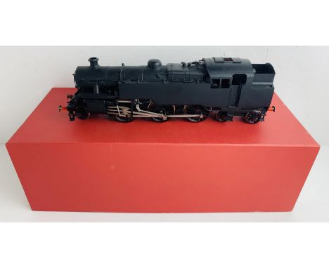 Bachmann Brass Works 7mm O Gauge Class 4MT - Plain Black Undecorated - In Original Box. P&amp;P Group 2 (£18+VAT for the firs