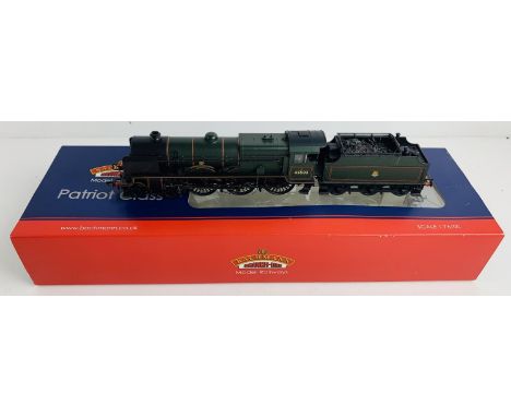 Bachmann OO Gauge 31-210 Patriot 45503 'The Royal Leicestershire Regiment' BR Green Early Emblem Loco - Boxed. P&amp;P Group 