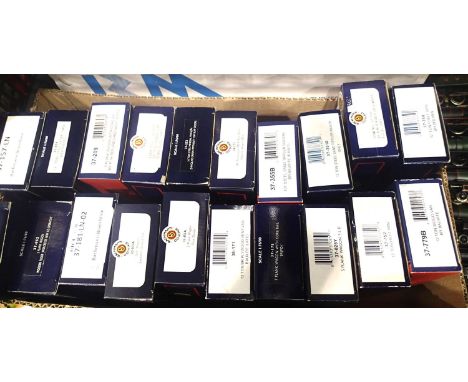 Twenty assorted Bachmann 4 wheel type wagons, tankers, box, open, PO etc. P&amp;P Group 2 (£18+VAT for the first lot and £3+V