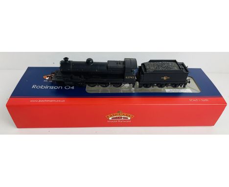 Bachmann OO Gauge 31-001Z Robinson 04 63743 BR Black Late Crest 'Weathered' Produced Exclusively for Hattons - Boxed. P&amp;P