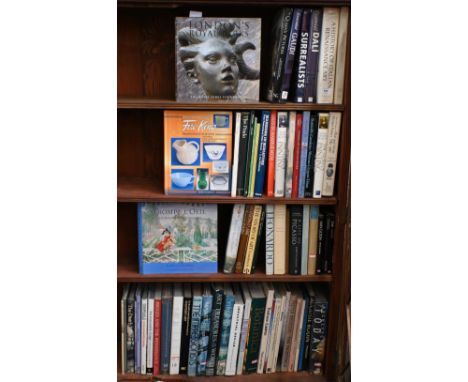 A good selection of 'coffee table' books, including history of art, fashion, antiques, design etc