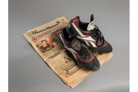 Ryan Giggs match-worn football boots 