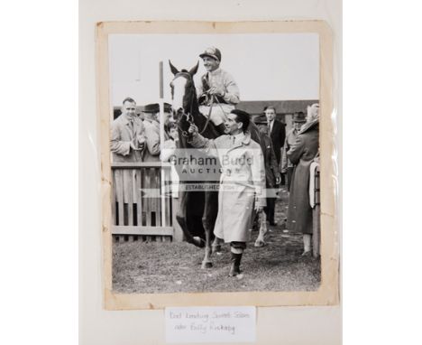 A family photograph album relating to the Newmarket stable lad Leo Grimes who looked after 'Sweet Solera' and other noteworth