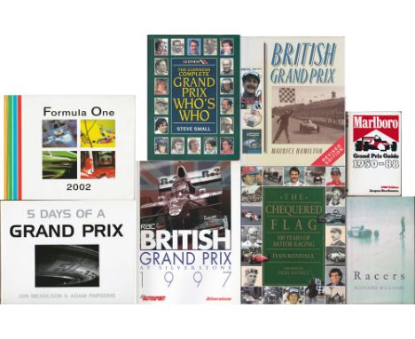Modern Formula 1 programmes, books and histories,including FIA programmes for the 2001 United States Grand Prix at Indianapol