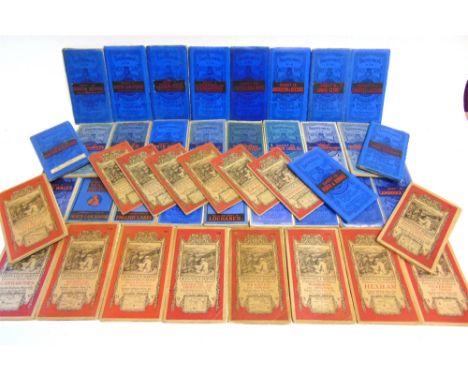 [MAPS]. SIXTEEN ORDNANCE SURVEY ONE-INCH-TO-ONE-MILE CONTOURED FOLDING MAPS  together with twenty-eight assorted Bartholomew 