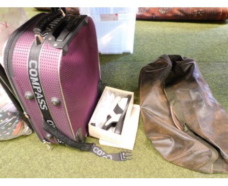 Various clothing, ladies clothing, compass case, leather bag, etc. (a quantity)