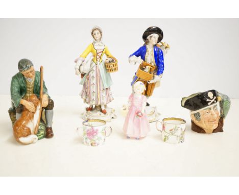 Royal Doulton HN2326 The Master, Royal Doulton Long John silver & other figures 