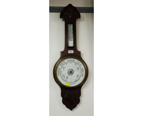 MAHOGANY BAROMETER AF