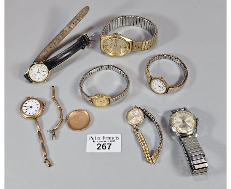 Bag of wristwatches to include: Seiker Le Cheminant, Rotary etc. (B.P. 21% + VAT)