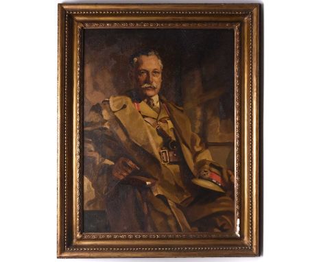 Mavis Bottle (British School, 20th century), A portrait of Field Marshal Douglas Haig, 1st Earl Haig, after James Guthrie's p