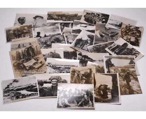 PRESS PHOTOGRAPHY. Russian Front. Second World War, circa 1941-45. Approximately 100 black-and-white photographs by Keystone,
