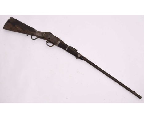 A Martini-Henry .577/.450 type carbine, 19th century, modified/customised in the Arabian Peninsular or India with multiple se