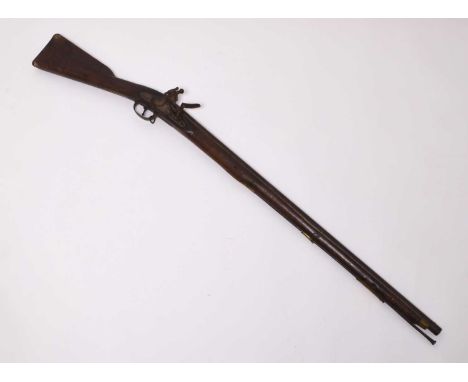 An 1809 Pattern 'Brown Bess' India Pattern (Type 2), with Crown over GR, Tower and proof marks to the lockplate, barrel lengt