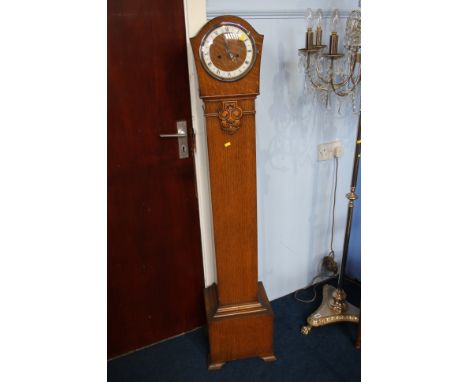 Oak Grandmother clock