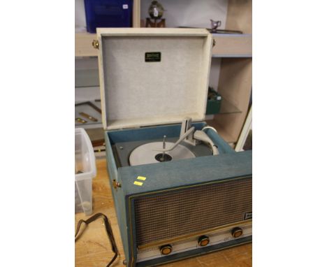 A Dansette 'Monarch' record player