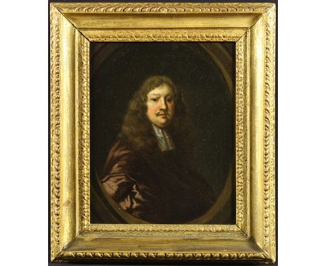 Circle of Peter Lely (1618-1680). An Oil on Canvas: Portrait of an Aristocratic Gentleman believed to be Sir John Perceval, w