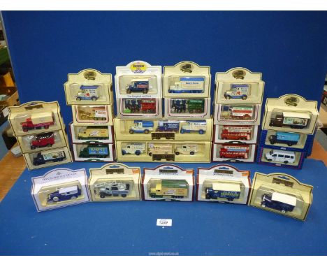 A quantity of Days Gone model vehicles including Dairy Milk, Tetley etc.