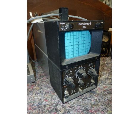 Vintage Electronics Interest: A Telequipment D61a Oscilloscope.