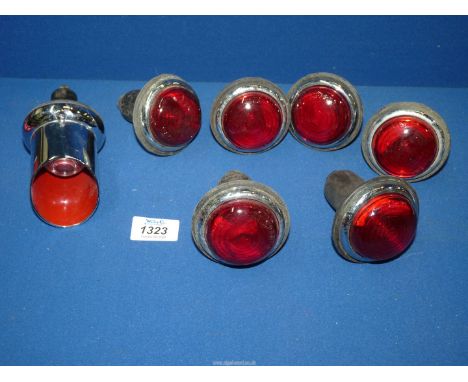 Vintage car Tail lights etc.