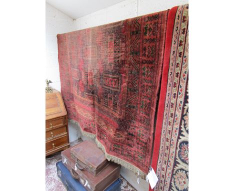 Antique wool carpet