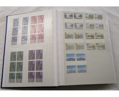 3 Stockbooks, many mint blocks post and pre-decimal & a good collection of penny reds - Mainly GB