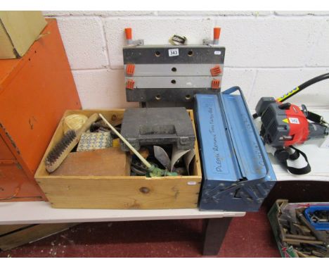 Collection of tools etc
