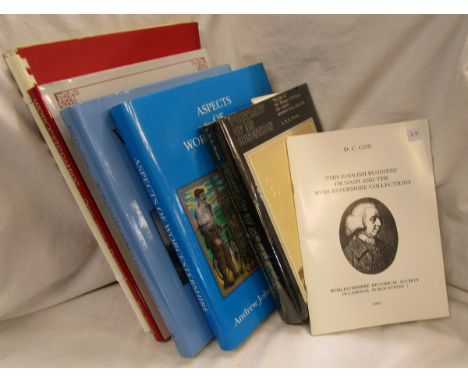 Books - Portrait of an Obsession by A.N.L, Mumby, This Foolish Business by Cox, Aspects of Worcester by Andrew Johnson and St