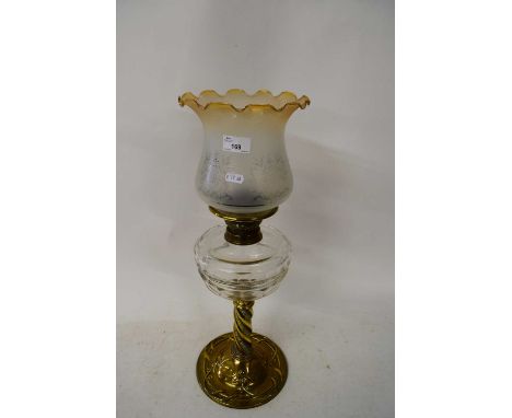 BRASS BASED OIL LAMP