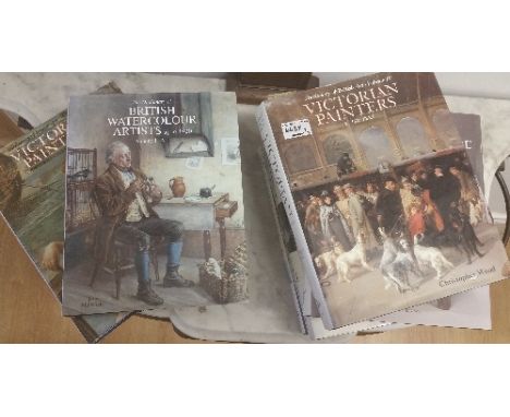 Seven Hardback Antique Collectors Club Volumes relating to Portrait painters, British watercolour artists, Victorian painters