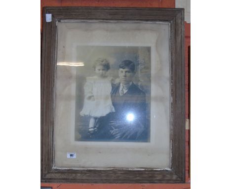 A Quantity of Pictures to Include a Portrait of a Young Man with a Child, a Print Depicting Horses Pulling a Carriage and a F