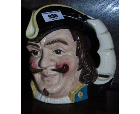 A Large Royal Doulton Character Jug, Captain Henry Morgan.